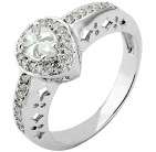 Brand New Enchanting 0.74ct Cr. Topaz 925 Sterling Silver Ring. Size 6.75 / N.5