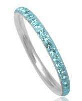 SUMMER SALE - Exquisite Swarovski Ring in Genuine 925 Sterling Silver. Size 7/O