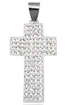 Exquisite Swarovski Pendant in Genuine 925 Sterling Silver