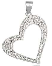 Exquisite Swarovski Pendant in Genuine 925 Sterling Silver