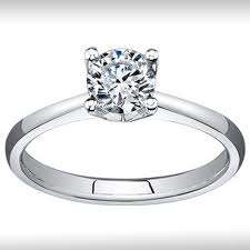 Exclusive 0.80ct Cr. Diamond Solitaire 925 Sterling Silver Ring. Size 8 / Q