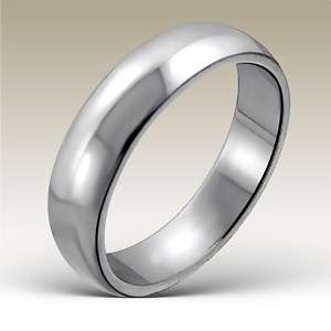 FACTORY REJECTS 5mm wide Plain Band 316L SS Ring - Size 9 / S