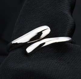 ACJ - Journey Band 925 Sterling Silver Ring - Size 8.5 / R