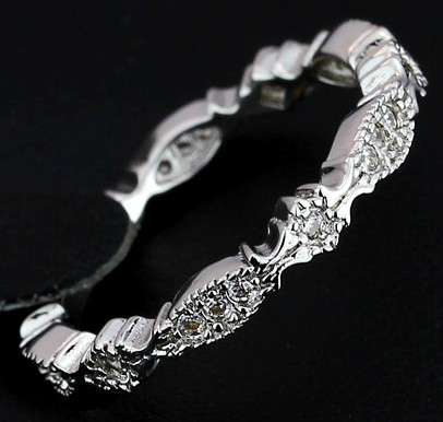 ACJ - Brilliant White CZ 14kt Gold-filled Engagement Ring - Size 7