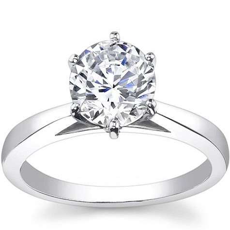 Brilliant cut 3.870ct Cubic Zirconia 925 Sterling Silver Ring. Size 6 / M