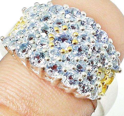 [R14164.36] DESIGNER DREAMS! 3.590ct Natural Tanzanite and Diamond Ring
