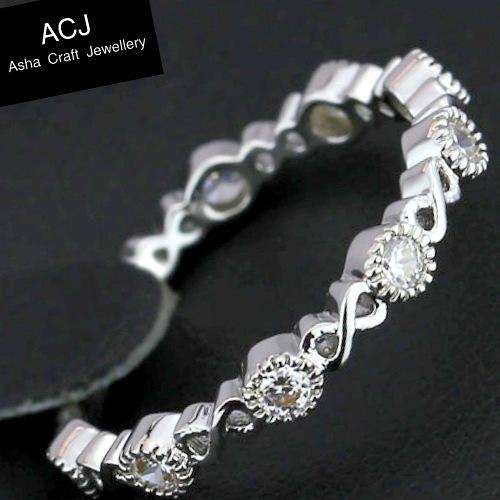 Intricate Beauty 0.45ct Carat Cr. Diamond Wedding /Anniversary Band