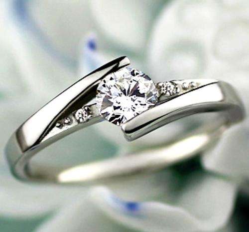 Brand New 0.46 Carat Cr. Diamond with Accents Engagement Ring