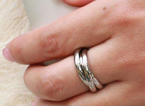 Mesmerizing Tri-Band Rings. Classic Russian Bands. Size 6 [M]