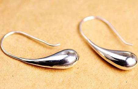 925 Silver Teardrop Earrings
