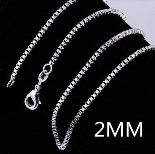 51cm Box Chain 316L Stainless Steel - GUARANTEED
