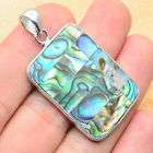 ***IN STOCK*** GORGEOUS NATURAL ABALONE PENDANT - "perlemoen"