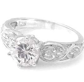 ***SIZE 8*** Beautiful 1.25ct Ladies Ring in Solid Sterling Silver