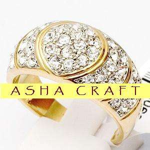 ** ASHA CRAFT ** Size 7 / O - STUNNING 3.15ct Lab Diamond Dress Ring