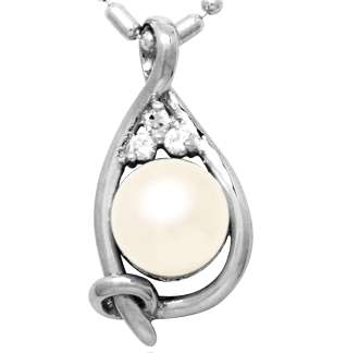 JUST RELEASED! - Brand New Extraordinary Genuine Freshwater Pearl .925 Solid Silver Pendant
