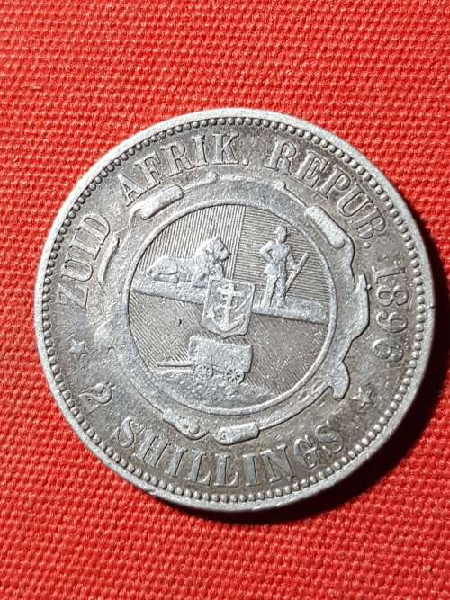 kruger 2 shilling 1896