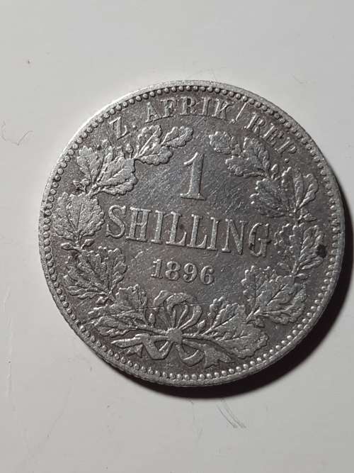kruger 1shilling 1896