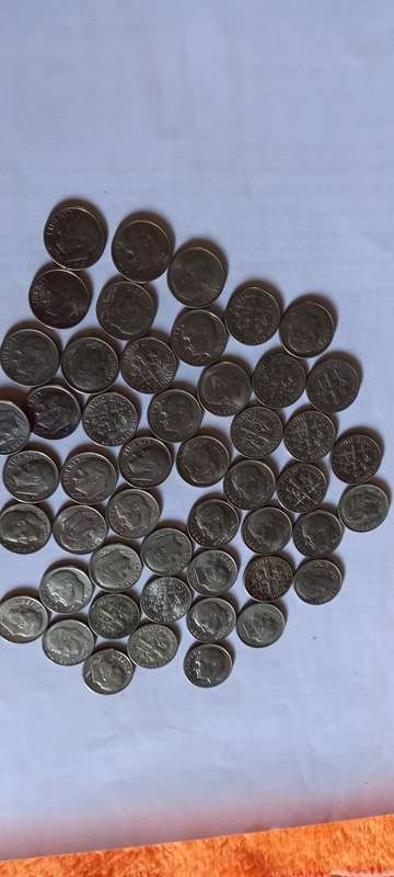 50 x dimes