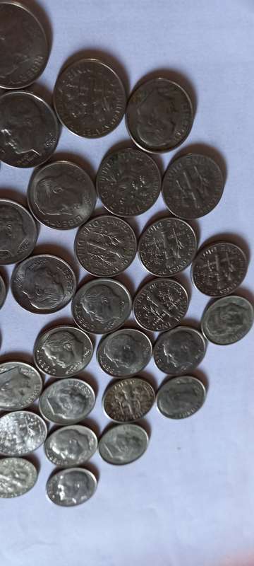 50 x dimes