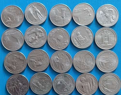 america state quaters x20