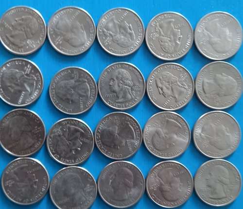 america state quaters x20