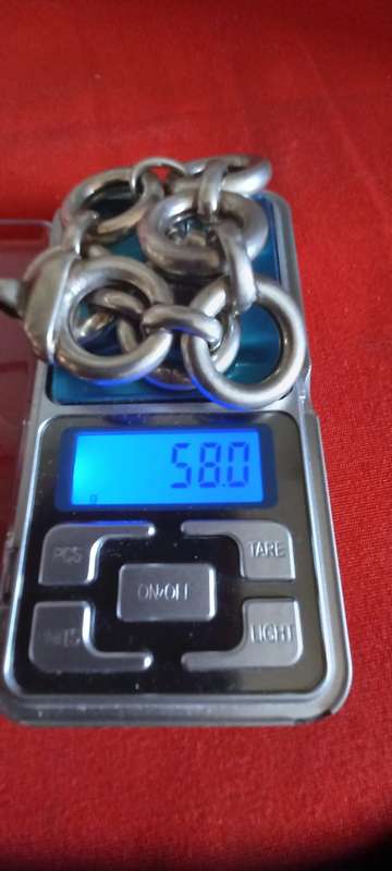 silver braclet .925 silver58 gram