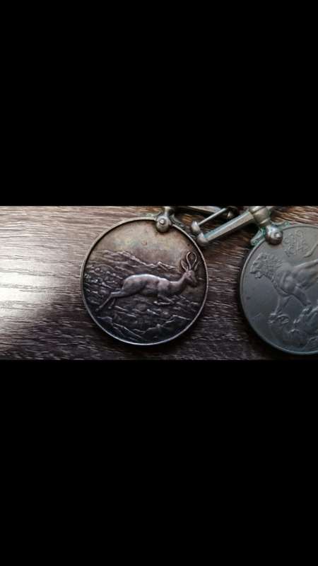 2x ww2 medals