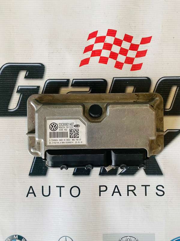 VW POLO ECU COMPUTER BOX 03C906014GT BENZIN 7GV CLPA