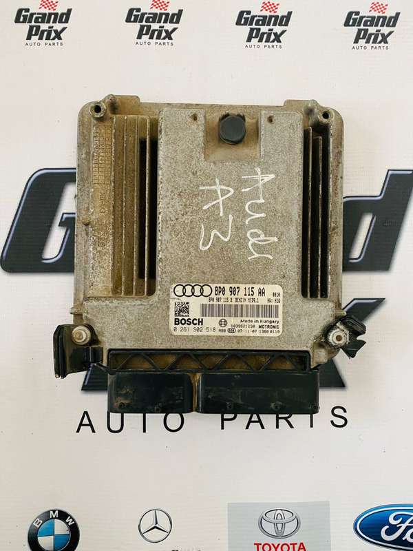 AUDI A3 2.0 TFSI ECU COMPUTER BOX 8P0907115AA 0261S02518 MED9.1