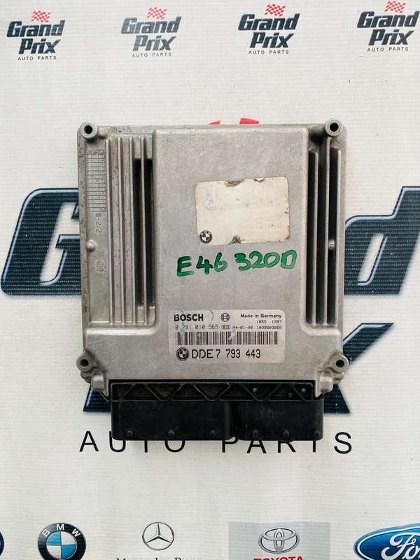 BMW E46 320D ECU COMPUTER BOX 0281010565 DDE7793443