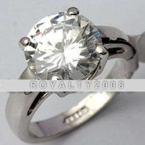 "A Stunner" Solitaire Engagement Ring - Size 10