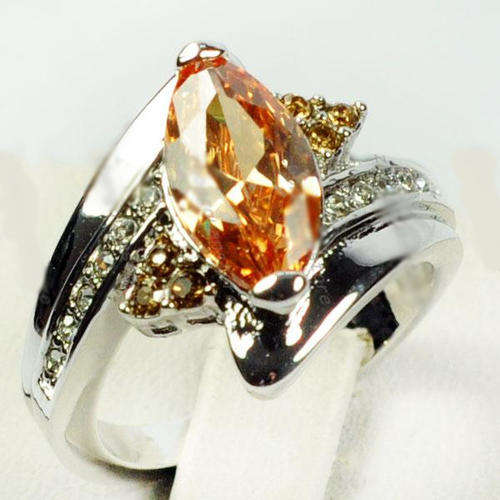 Champagne Topaz Ring - Size 9