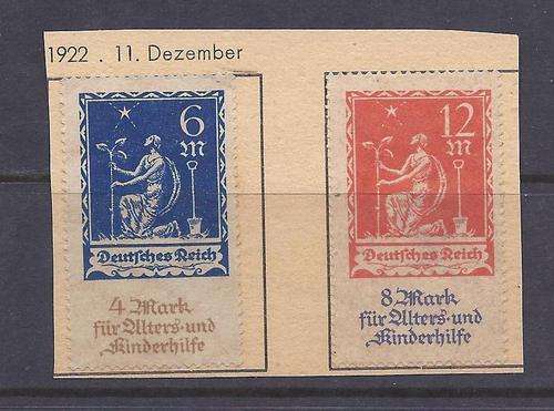 1922 ALTERS- UND KINDERHILFE