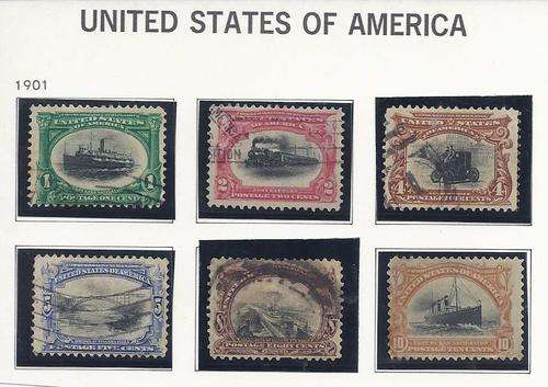 USA 1901 FULL SET.