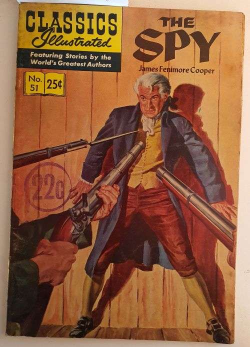 4 CLASSICS ILLUSTRATED BOOKS (1948 -1961) NR.51,52,53 AND 165