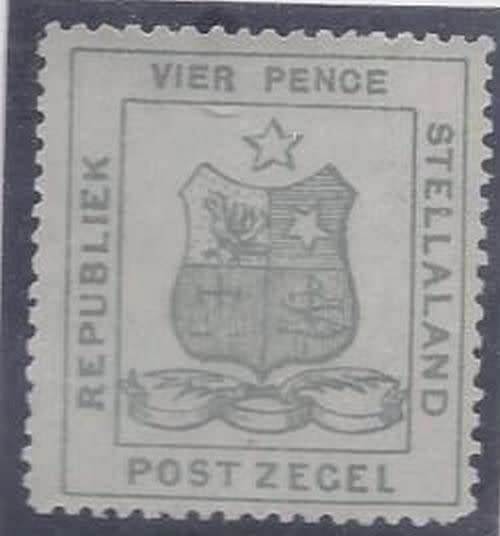 STELLALAND VIER PENCE  MINT. 1884.