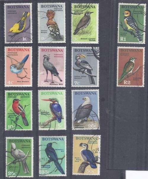 BOTSWANA BIRDS.USED