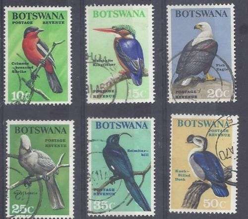 BOTSWANA BIRDS.USED