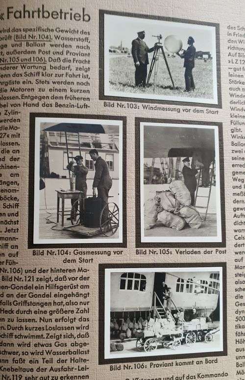 ZEPPELING - WELTFAHRTEN,247 PHOTO PICTURES 4 MISSING  ON 43 PAGES.