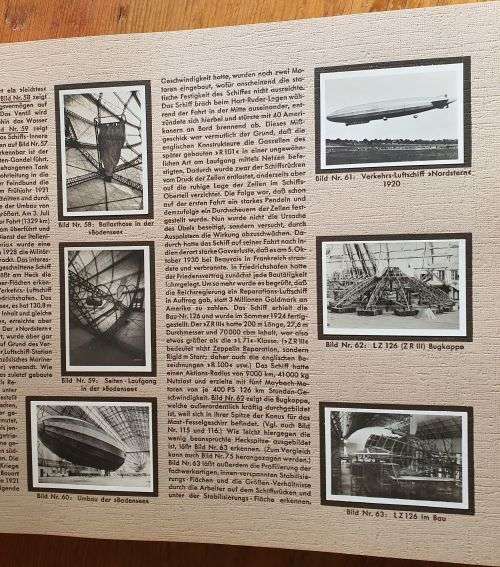 ZEPPELING - WELTFAHRTEN,247 PHOTO PICTURES 4 MISSING  ON 43 PAGES.