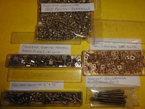 MECCANO - ORIGINALS, NUTS & BOLTS- THE LONG & SHORT OF IT!