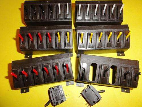 TRAINS- PECO POINT SWITCHES- 6 MODULES, EXCELLENT.