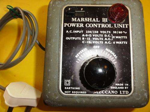 HORNBY CONTROLLER-"MARSHALL III" WORKS
