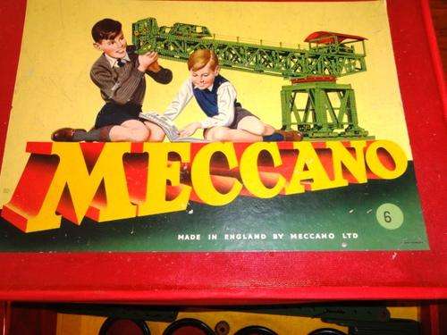 MECCANO # 6 -BOXED -COMPLETE AND FAIR