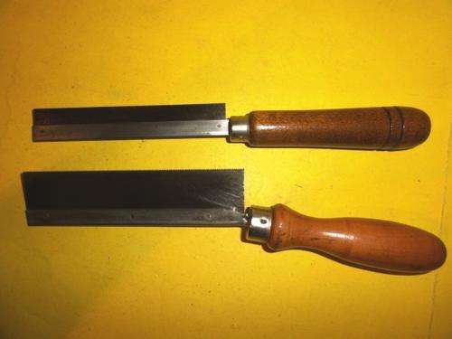 ANTIQUE TOOLS- TWO PAD SAWS -EXCELLENT