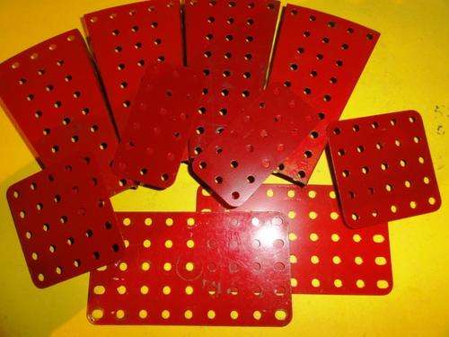MECCANO GENUINE, LOT 26; RIGID PLATES-WHAT ELSE DO YOU NEED?