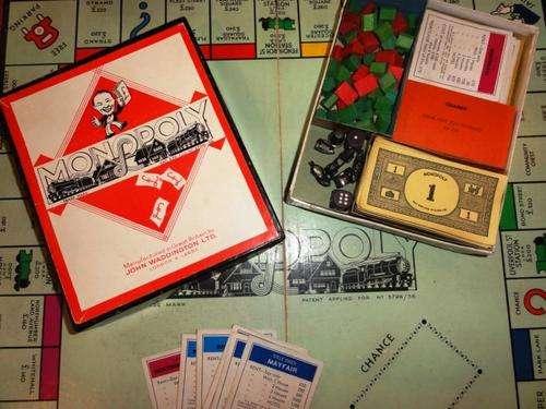 MONOPOLY 1936 PREWAR- NICE CONDITION
