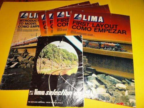 6 X LIMA CATALOGUES 1982/83-ALSO 1983/84- INTRODUCTRY AND FIRST LAYOUT