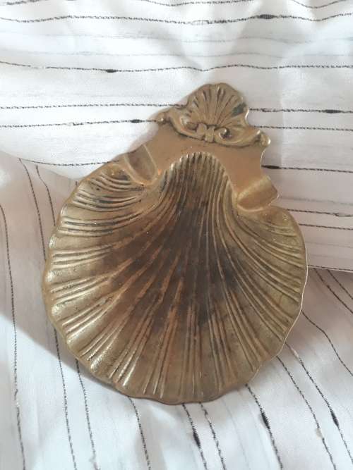 Brass Shell Ashtray