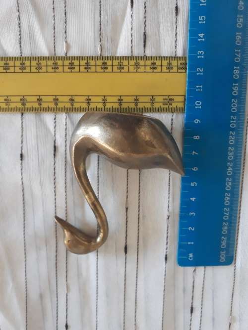 Antique Brass Swan ornament set